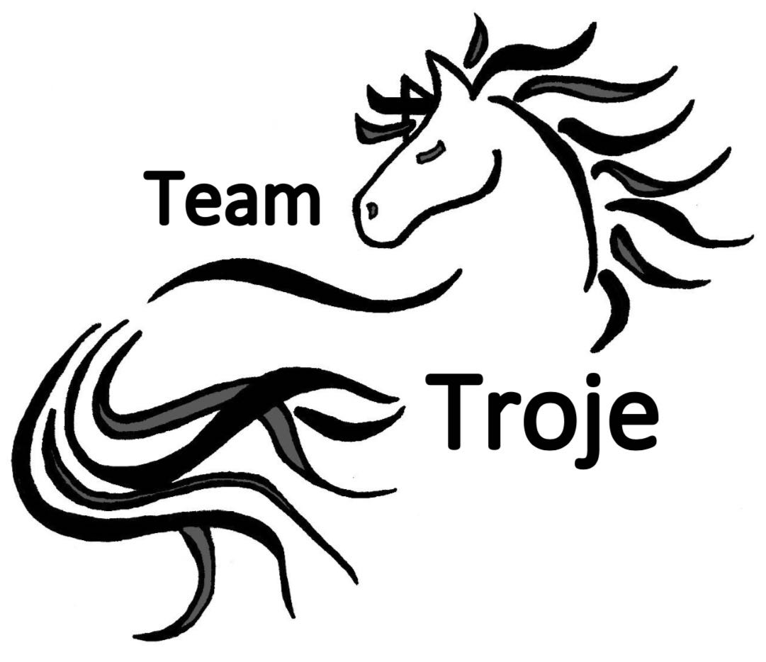 De coaches logo team troje